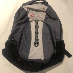 NWOT SwissGear Black Gray Backpack Travel School Men’s Unisex